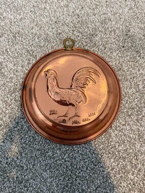 Vintage Rooster Wall Hanging Mold Kitchen Decor Farmhouse Cottagecore